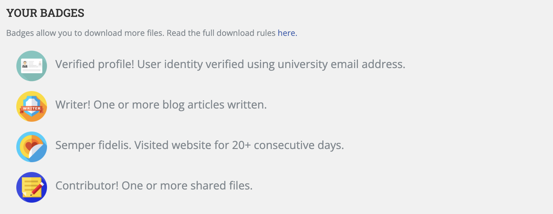 Notes university students